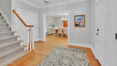 Beautiful brick Colonial home defined by classic symmetry on Ironwood Golf and Country Club in North Carolina - for sale on GolfHomes.com, golf home, golf lot