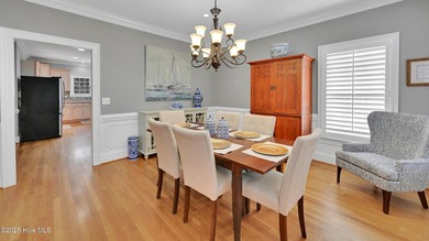 Beautiful brick Colonial home defined by classic symmetry on Ironwood Golf and Country Club in North Carolina - for sale on GolfHomes.com, golf home, golf lot