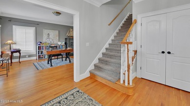 Beautiful brick Colonial home defined by classic symmetry on Ironwood Golf and Country Club in North Carolina - for sale on GolfHomes.com, golf home, golf lot