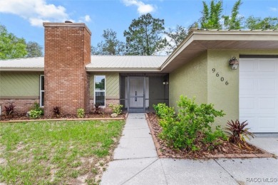Your pool side paradise awaits! This 3 bedroom, 2 bath pool home on Citrus Springs Country Club in Florida - for sale on GolfHomes.com, golf home, golf lot