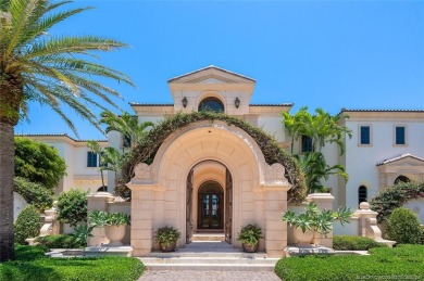 This Mediterranean estate seamlessly blends old-world charm w on Sailfish Point Golf Club, Inc. in Florida - for sale on GolfHomes.com, golf home, golf lot