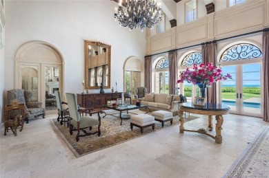 This Mediterranean estate seamlessly blends old-world charm w on Sailfish Point Golf Club, Inc. in Florida - for sale on GolfHomes.com, golf home, golf lot