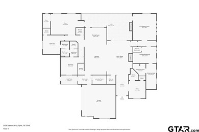 Built in 2020, 2926 Stewart Way is an elegant residence in the on Cascades Golf Club in Texas - for sale on GolfHomes.com, golf home, golf lot