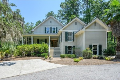 This quintessential Lowcountry Architectural Style Home, with on Callawassie Island Club in South Carolina - for sale on GolfHomes.com, golf home, golf lot