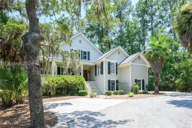 This quintessential Lowcountry Architectural Style Home, with on Callawassie Island Club in South Carolina - for sale on GolfHomes.com, golf home, golf lot