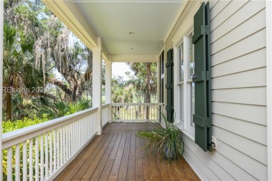 This quintessential Lowcountry Architectural Style Home, with on Callawassie Island Club in South Carolina - for sale on GolfHomes.com, golf home, golf lot