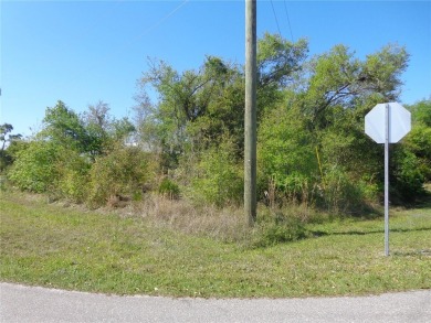 Discover Peace River Shores! This corner lot, nestled within a on Live Oak Golf Club and RV Park in Florida - for sale on GolfHomes.com, golf home, golf lot