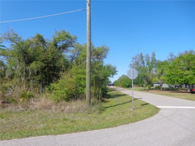 Discover Peace River Shores! This corner lot, nestled within a on Live Oak Golf Club and RV Park in Florida - for sale on GolfHomes.com, golf home, golf lot