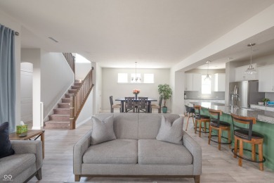 Discover modern comfort in this 6-year-old home, designed for on The Fort Golf Course in Indiana - for sale on GolfHomes.com, golf home, golf lot