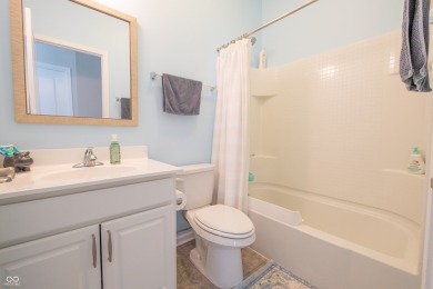 Discover modern comfort in this 6-year-old home, designed for on The Fort Golf Course in Indiana - for sale on GolfHomes.com, golf home, golf lot