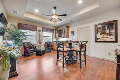 Wait until you see the back yard and patio!! This beautiful on Four Seasons Resort and Club in Texas - for sale on GolfHomes.com, golf home, golf lot