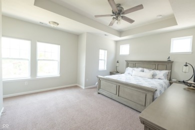 Discover modern comfort in this 6-year-old home, designed for on The Fort Golf Course in Indiana - for sale on GolfHomes.com, golf home, golf lot