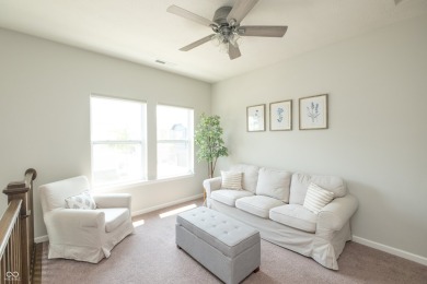 Discover modern comfort in this 6-year-old home, designed for on The Fort Golf Course in Indiana - for sale on GolfHomes.com, golf home, golf lot