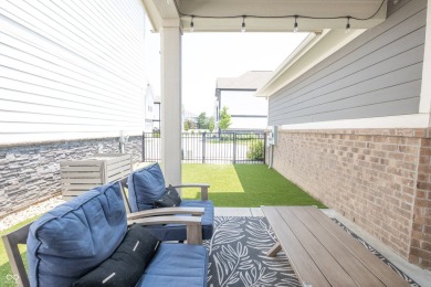 Discover modern comfort in this 6-year-old home, designed for on The Fort Golf Course in Indiana - for sale on GolfHomes.com, golf home, golf lot