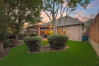 Wait until you see the back yard and patio!! This beautiful on Four Seasons Resort and Club in Texas - for sale on GolfHomes.com, golf home, golf lot