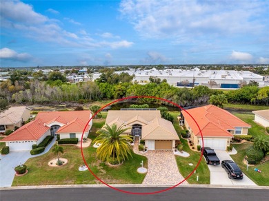 Light, bright, and filled with peaceful pond views, this on Oyster Creek Golf Club in Florida - for sale on GolfHomes.com, golf home, golf lot