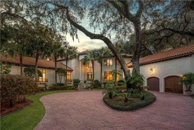 This stunning Mediterranean home is well located overlooking the on Sea Island Golf Club in Georgia - for sale on GolfHomes.com, golf home, golf lot