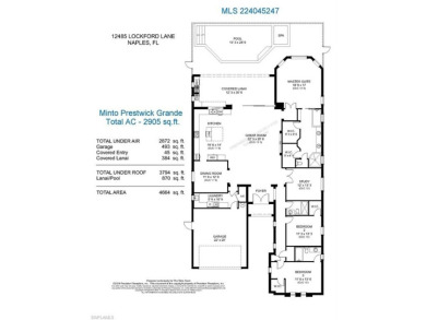 ** FULL GOLF MEMBERSHIP AVAILABLE ** The Twin Eagles Country on The Club At Twin Eagles in Florida - for sale on GolfHomes.com, golf home, golf lot