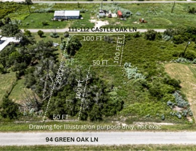 Amazing 3 lots adjoined in L shape -  2 lots on Castle Oak and 1 on Lamar Golf Course in Texas - for sale on GolfHomes.com, golf home, golf lot