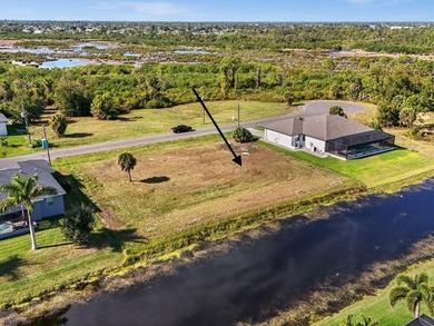 Build your Florida dream home on this cleared canal-front on Rotonda Golf and Country Club - Long Marsh  in Florida - for sale on GolfHomes.com, golf home, golf lot
