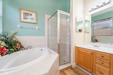 Step into this beautifully designed 3-bedroom, 2.5-bath on Tampa Bay Golf and Country Club in Florida - for sale on GolfHomes.com, golf home, golf lot