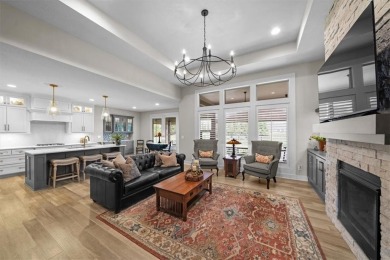 DISCOVER this rare 'NEARLY NEW' Reverse 1.5 Story in THE RIDGE on Shadow Glen Golf Club in Kansas - for sale on GolfHomes.com, golf home, golf lot