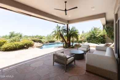 This exquisite residence, a custom-built modern southwest home on Troon North Golf Club  in Arizona - for sale on GolfHomes.com, golf home, golf lot