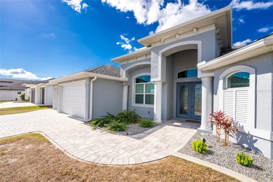 Gorgeous inside and out, this 2020 DM Dean custom built home is on Pinemoor West Golf Club in Florida - for sale on GolfHomes.com, golf home, golf lot