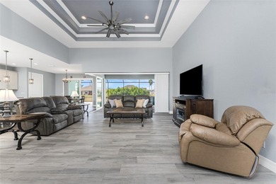 Gorgeous inside and out, this 2020 DM Dean custom built home is on Pinemoor West Golf Club in Florida - for sale on GolfHomes.com, golf home, golf lot