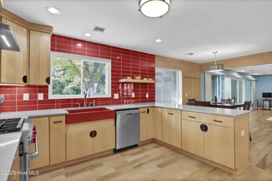 Exceptional! Beautifully renovated Mid-Century Modern sited on on Pine Valley Country Club in North Carolina - for sale on GolfHomes.com, golf home, golf lot