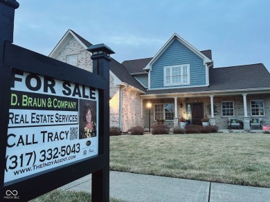 Stunning custom home in sought after Hollaway Corner golf course on West Chase Golf Club in Indiana - for sale on GolfHomes.com, golf home, golf lot