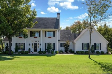 Experience timeless elegance and Southern charm in this on The Patriot in Oklahoma - for sale on GolfHomes.com, golf home, golf lot