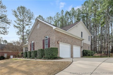 Welcome to this all-brick custom built 4-bedroom, 3-bathroom on Anderson Creek Golf Club in North Carolina - for sale on GolfHomes.com, golf home, golf lot