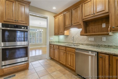 Welcome to this all-brick custom built 4-bedroom, 3-bathroom on Anderson Creek Golf Club in North Carolina - for sale on GolfHomes.com, golf home, golf lot