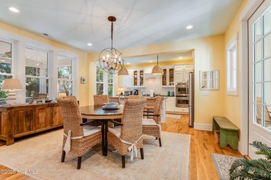 Nestled in the heart of Bald Head Island, this five-bedroom on Bald Head Island Golf Club in North Carolina - for sale on GolfHomes.com, golf home, golf lot