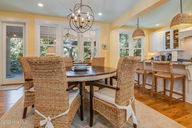 Nestled in the heart of Bald Head Island, this five-bedroom on Bald Head Island Golf Club in North Carolina - for sale on GolfHomes.com, golf home, golf lot