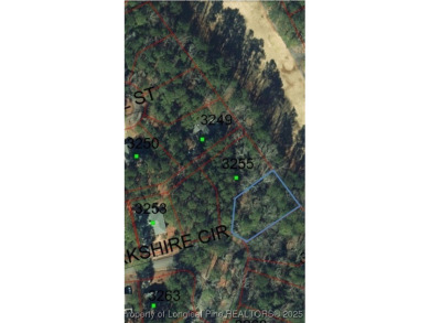 Beautiful non cleared lot with views of the Creek Course #9 on Carolina Trace Country Club in North Carolina - for sale on GolfHomes.com, golf home, golf lot