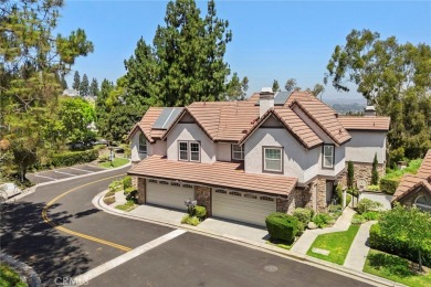 Highly desirable luxury townhome, end unit with northern views on Anaheim Hills Golf Course in California - for sale on GolfHomes.com, golf home, golf lot