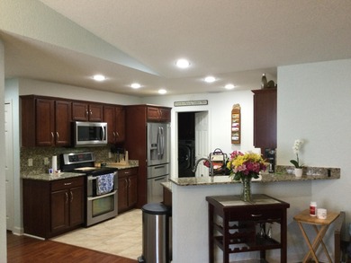 Nicely maintained concrete block home in the much sought after on Spanish Lakes I in Florida - for sale on GolfHomes.com, golf home, golf lot