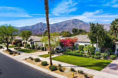 Perched on the 18th fairway with sweeping mountain, golf course on Golf Club At La Quinta in California - for sale on GolfHomes.com, golf home, golf lot