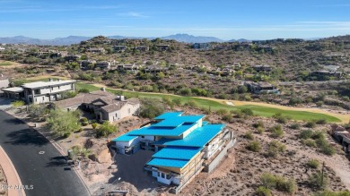 Contemporary new build designed for seamless indoor-outdoor on Eagle Mountain Golf Club in Arizona - for sale on GolfHomes.com, golf home, golf lot