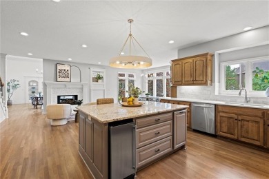 Welcome to your dream home in the highly sought-after Nottingham on Heritage Park Golf Course in Kansas - for sale on GolfHomes.com, golf home, golf lot