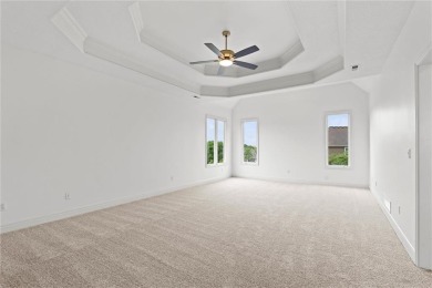 Welcome to your dream home in the highly sought-after Nottingham on Heritage Park Golf Course in Kansas - for sale on GolfHomes.com, golf home, golf lot