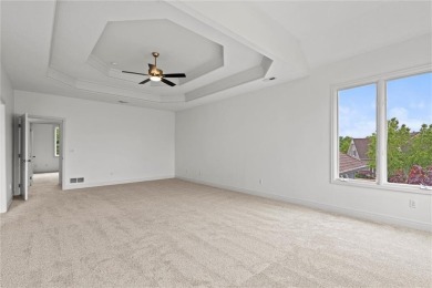 Welcome to your dream home in the highly sought-after Nottingham on Heritage Park Golf Course in Kansas - for sale on GolfHomes.com, golf home, golf lot