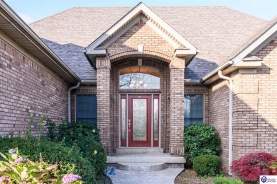 Elegance and luxury surround you within this custom-built home on Lincoln Trail Country Club in Kentucky - for sale on GolfHomes.com, golf home, golf lot