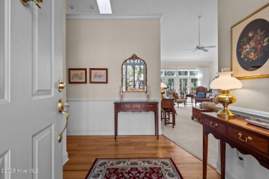 Lovely one level brick cottage on 14th hole of the Holly Course on Pinewild Country Club of Pinehurst in North Carolina - for sale on GolfHomes.com, golf home, golf lot