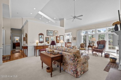 Lovely one level brick cottage on 14th hole of the Holly Course on Pinewild Country Club of Pinehurst in North Carolina - for sale on GolfHomes.com, golf home, golf lot