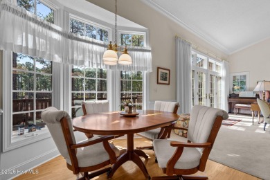 Lovely one level brick cottage on 14th hole of the Holly Course on Pinewild Country Club of Pinehurst in North Carolina - for sale on GolfHomes.com, golf home, golf lot