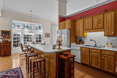 Lovely one level brick cottage on 14th hole of the Holly Course on Pinewild Country Club of Pinehurst in North Carolina - for sale on GolfHomes.com, golf home, golf lot