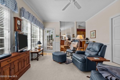 Lovely one level brick cottage on 14th hole of the Holly Course on Pinewild Country Club of Pinehurst in North Carolina - for sale on GolfHomes.com, golf home, golf lot
